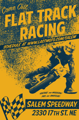 Salem Race Poster